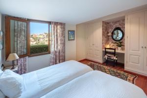 Posteľ alebo postele v izbe v ubytovaní Luxury Country & Rural Villa Santa Brigida Las Palmas