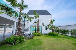 Zahrada ubytování Wada La Mer Villa Pattaya - Private Pool