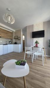 Dapur atau dapur kecil di Sueño en el mar