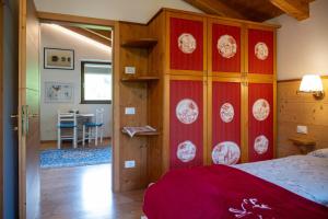 Postel nebo postele na pokoji v ubytování Maso Scricciolo Farm House