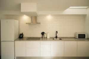 A kitchen or kitchenette at Aromas de Bodega