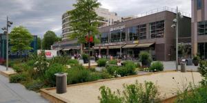 Zahrada ubytování Appartement à 1km de la gare de Caen et 9 Kms de la plage