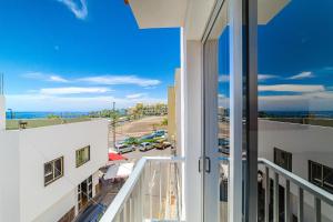 a view from the balcony of a building at La Punta in Alcalá