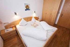 Postel nebo postele na pokoji v ubytování Apart Michl