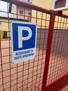 Certifikát, hodnocení, plakát nebo jiný dokument vystavený v ubytování Apartman Josip