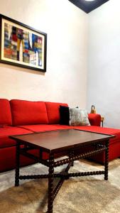 Część wypoczynkowa w obiekcie Cozy studio in Garachico of 100 m² with city view