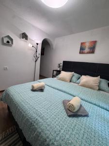 Postel nebo postele na pokoji v ubytování Apartman Josip