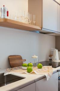 A kitchen or kitchenette at Newly Renovated Stylish Eixample - Great Location