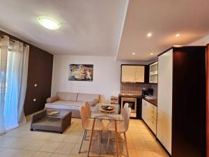 พื้นที่นั่งเล่นของ Corfu Glyfada Beach Apartment 23