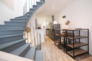 Kuchyň nebo kuchyňský kout v ubytování Maison de Vacances 2 Chambres avec rooftop