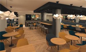 Restaurace v ubytování Holiday Inn Dijon Sud - Longvic by IHG