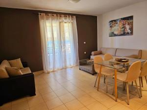 พื้นที่นั่งเล่นของ Corfu Glyfada Beach Apartment 23