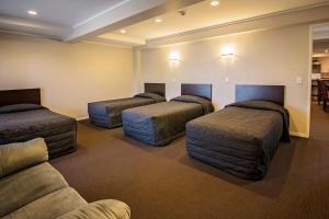 Posezení v ubytování Aspree Motor Inn
