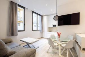 TV a/nebo společenská místnost v ubytování Minty Stay - Studio La Merced