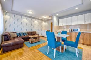 Kuchyň nebo kuchyňský kout v ubytování Apartment Mat 1