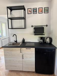 Kuchyňa alebo kuchynka v ubytovaní Apartamenty Studio