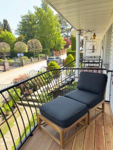 Balkón alebo terasa v ubytovaní Apartamenty Studio