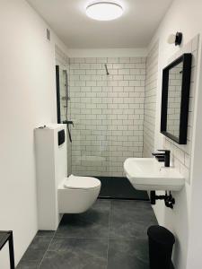 Kúpeľňa v ubytovaní Apartamenty Studio