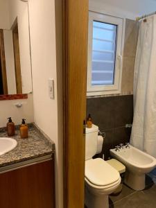 Ein Badezimmer in der Unterkunft Complejo Pampa
