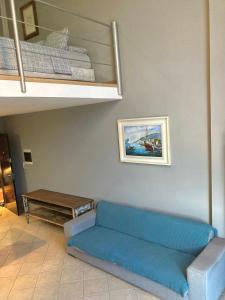 Ruang duduk di Saint Sebastian Flat 514 Com Hidro até 2 pessoas
