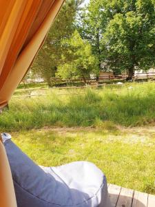 Zahrada ubytování Die Alm in Schöllbüchl - Zelt