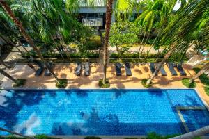 สระว่ายน้ำที่อยู่ใกล้ ๆ หรือใน Anchan Boutique Hotel