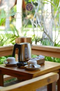 Sadržaji za pripremu kave/čaja u objektu Vyaana Resort Gili Air