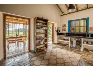Kuchyň nebo kuchyňský kout v ubytování Rice House