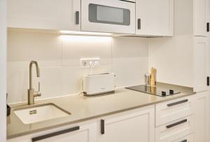 Kuchyňa alebo kuchynka v ubytovaní Apartamento luminoso en La Molina