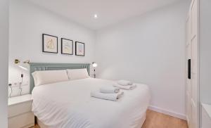 Posteľ alebo postele v izbe v ubytovaní Apartamento luminoso en La Molina