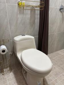Koupelna v ubytování Casa Jardín
