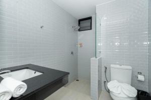 ห้องน้ำของ Anchan Boutique Hotel
