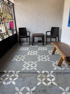 Posezení v ubytování Casa Jardín