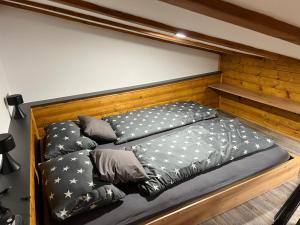 Postel nebo postele na pokoji v ubytování Apartma Mia