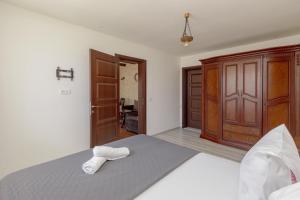 Cama o camas de una habitación en Medo