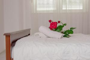 Cama o camas de una habitación en Medo