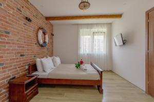 Cama o camas de una habitación en Medo