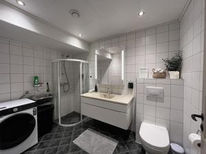 Koupelna v ubytování Bratsberg Apartment - with Kitchenette and Free Parking + 5 fotografií