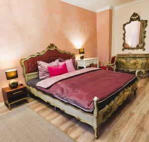 Postel nebo postele na pokoji v ubytování Privatzimmer in 4 Zimmer EG Wohnung in Altchemnitz