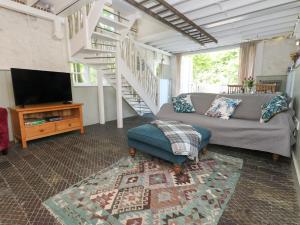 Posezení v ubytování The Old Flax Shop