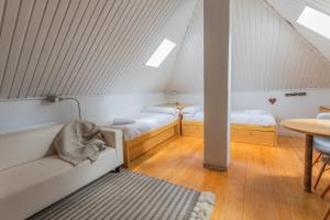 Postel nebo postele na pokoji v ubytování Ilargi, cálido, familiar, garaje y petfriendly - Arafita Apartamentos