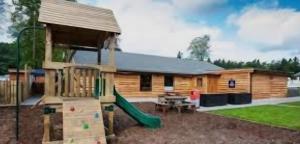 Herní místnost nebo prostor pro děti v ubytování 5 lochview