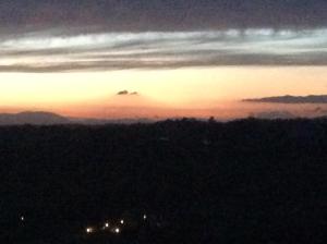 The sunrise or sunset as seen from Az apartmant or nearby