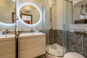 Koupelna v ubytování Bolotel Family & Studio Stay