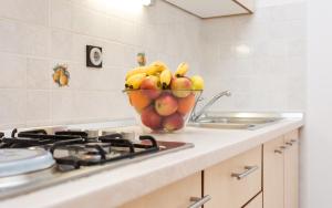 Küche/Küchenzeile in der Unterkunft Apartments Lucija