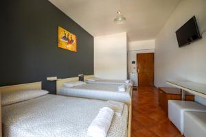 TV a/nebo společenská místnost v ubytování Classic Rooms
