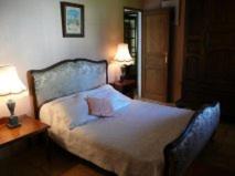 Säng eller sängar i ett rum på Château Dudon