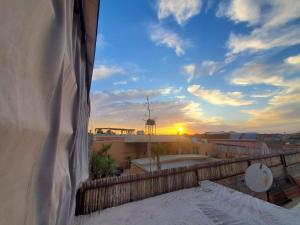Amanecer o atardecer desde el riad o alrededores