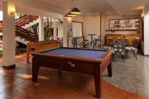 Biliár nebo kulečník v ubytování Hotel Westfalenhaus