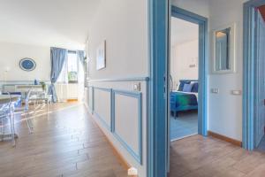 Postel nebo postele na pokoji v ubytování Blu Al Lago - Lago di Como
